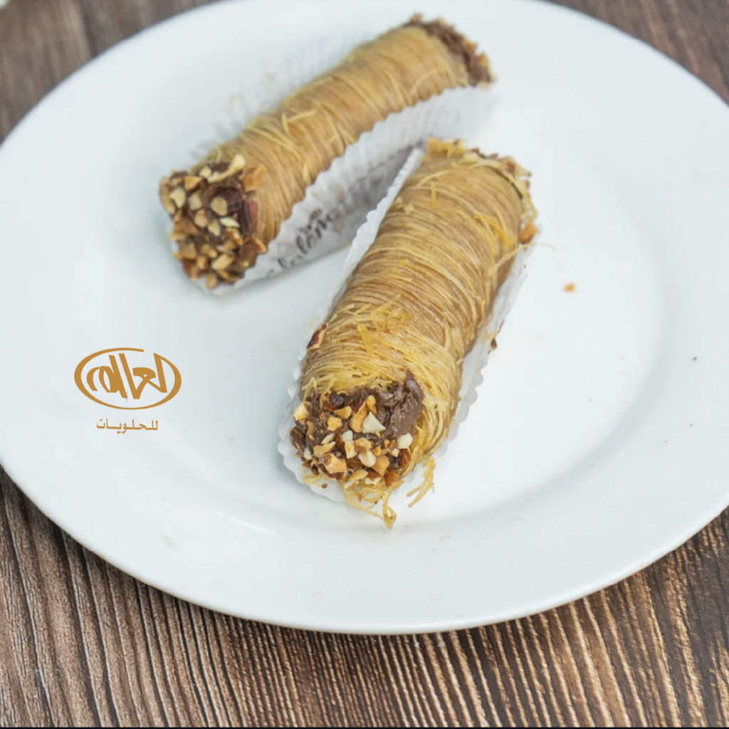 كنافة نوتيلا اسطوانة - قطعة واحدة